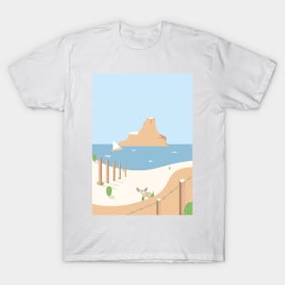 desert and sea T-Shirt